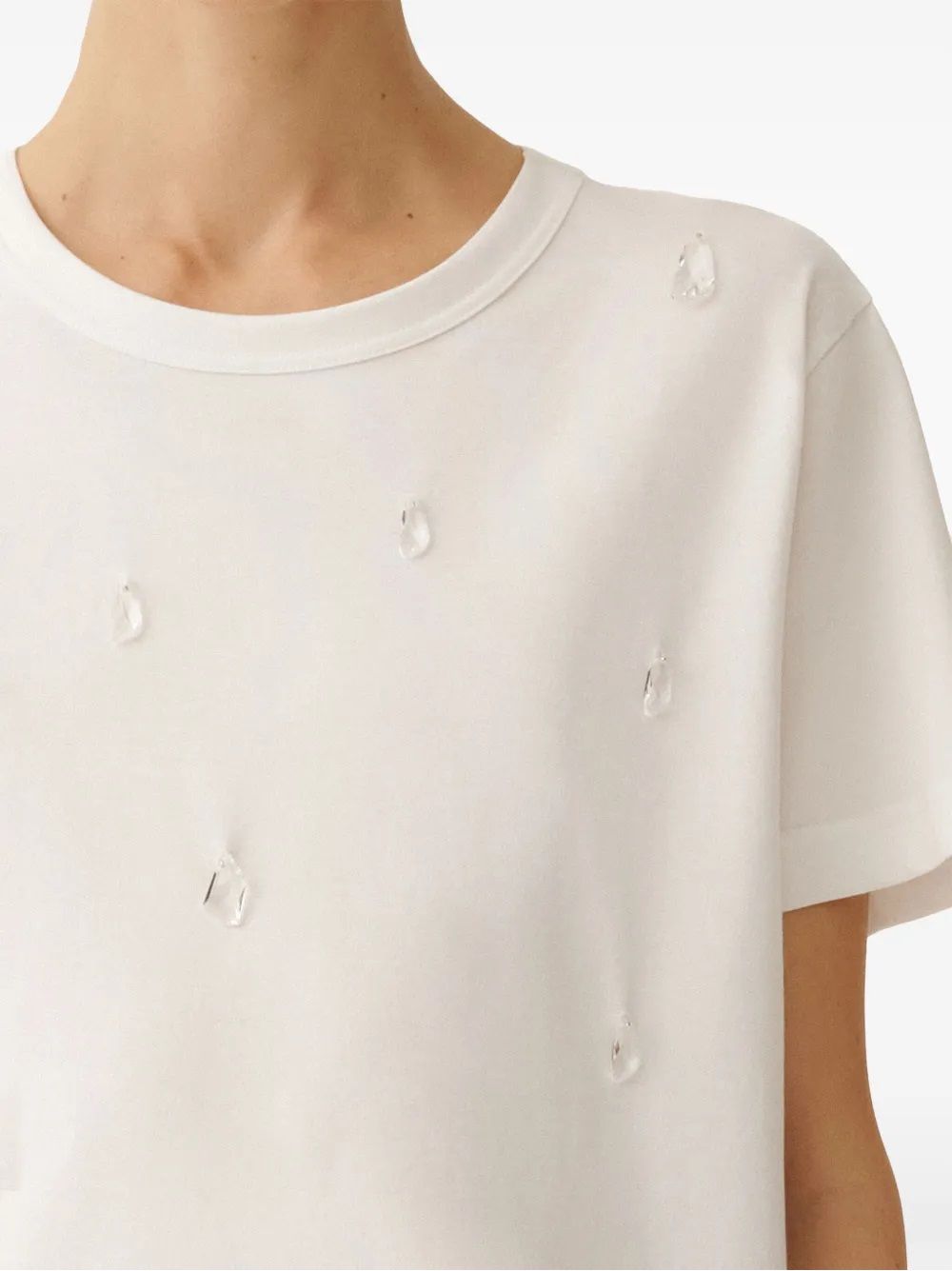 Upgrade Your Wardrobe with Fabiana Filippi SS25 T-Shirt for